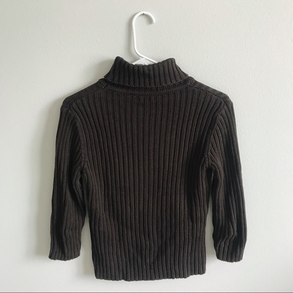brown turtle neck sweater - Picture 2 of 3